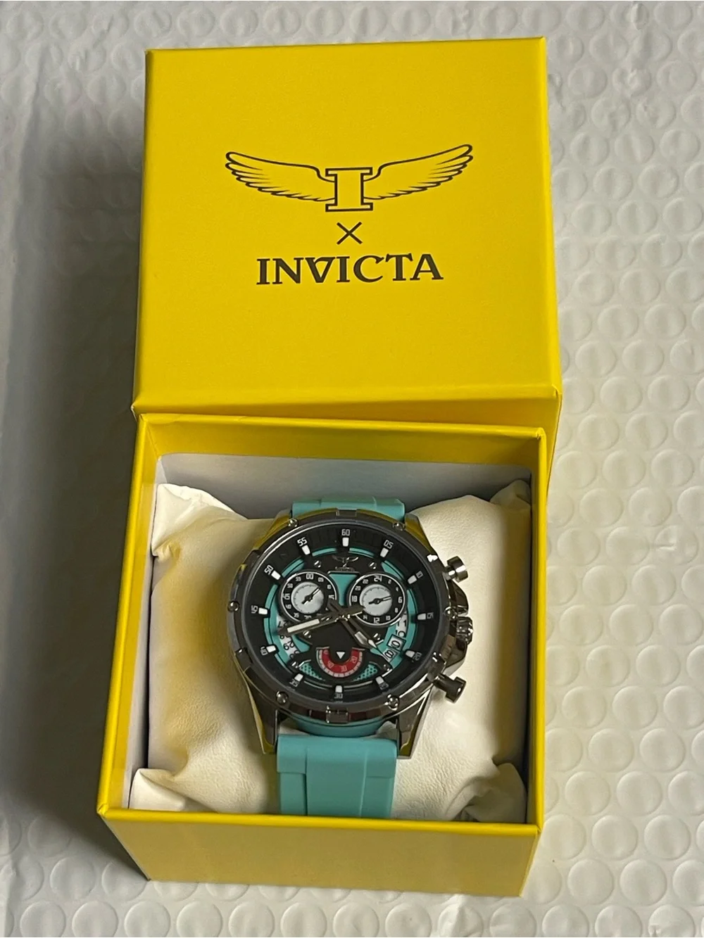 Invicta S1 Rally I by Invicta Men's Watch - 44mm, Light Blue (69878) new